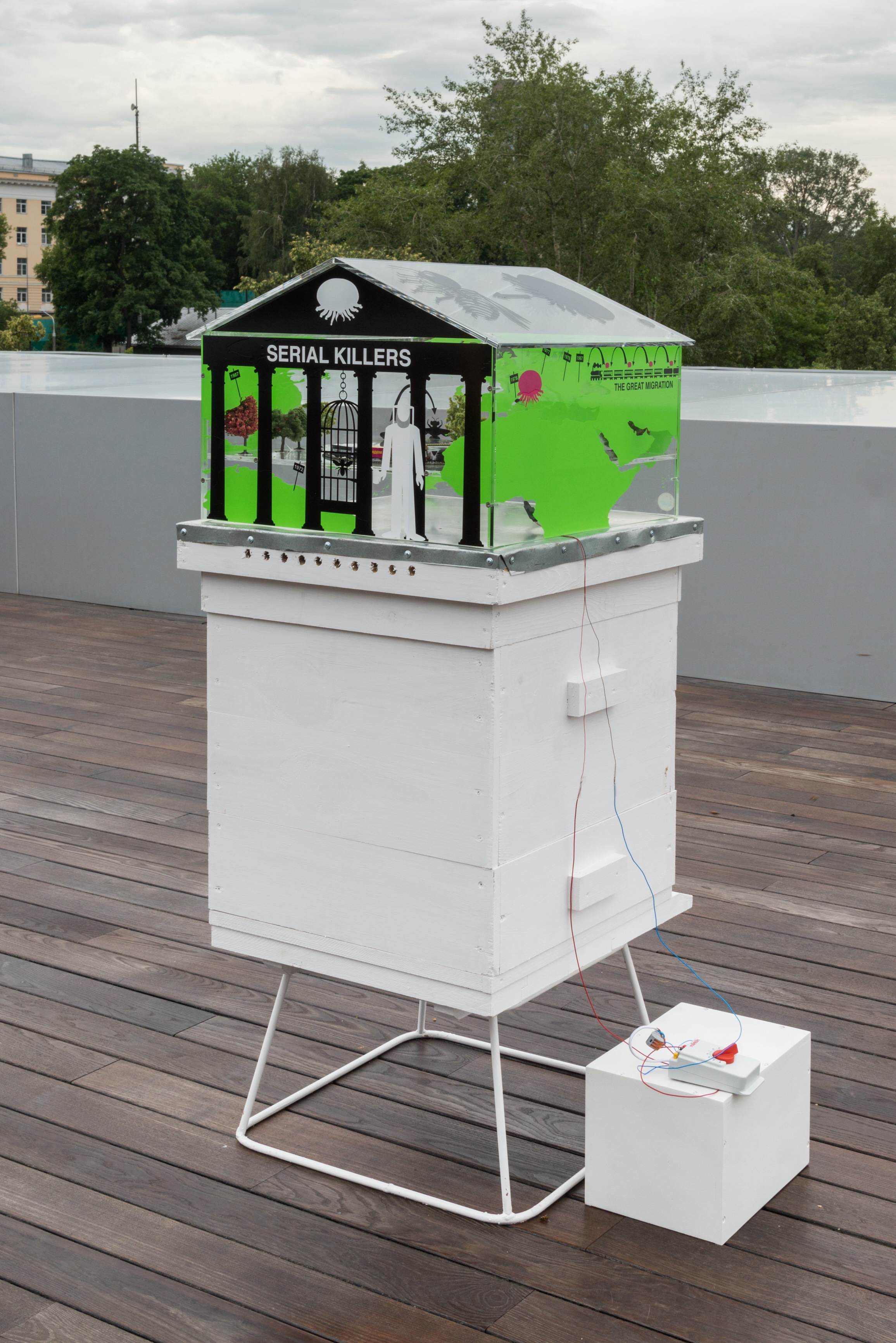 Innenansicht Neues Museum für Bienen