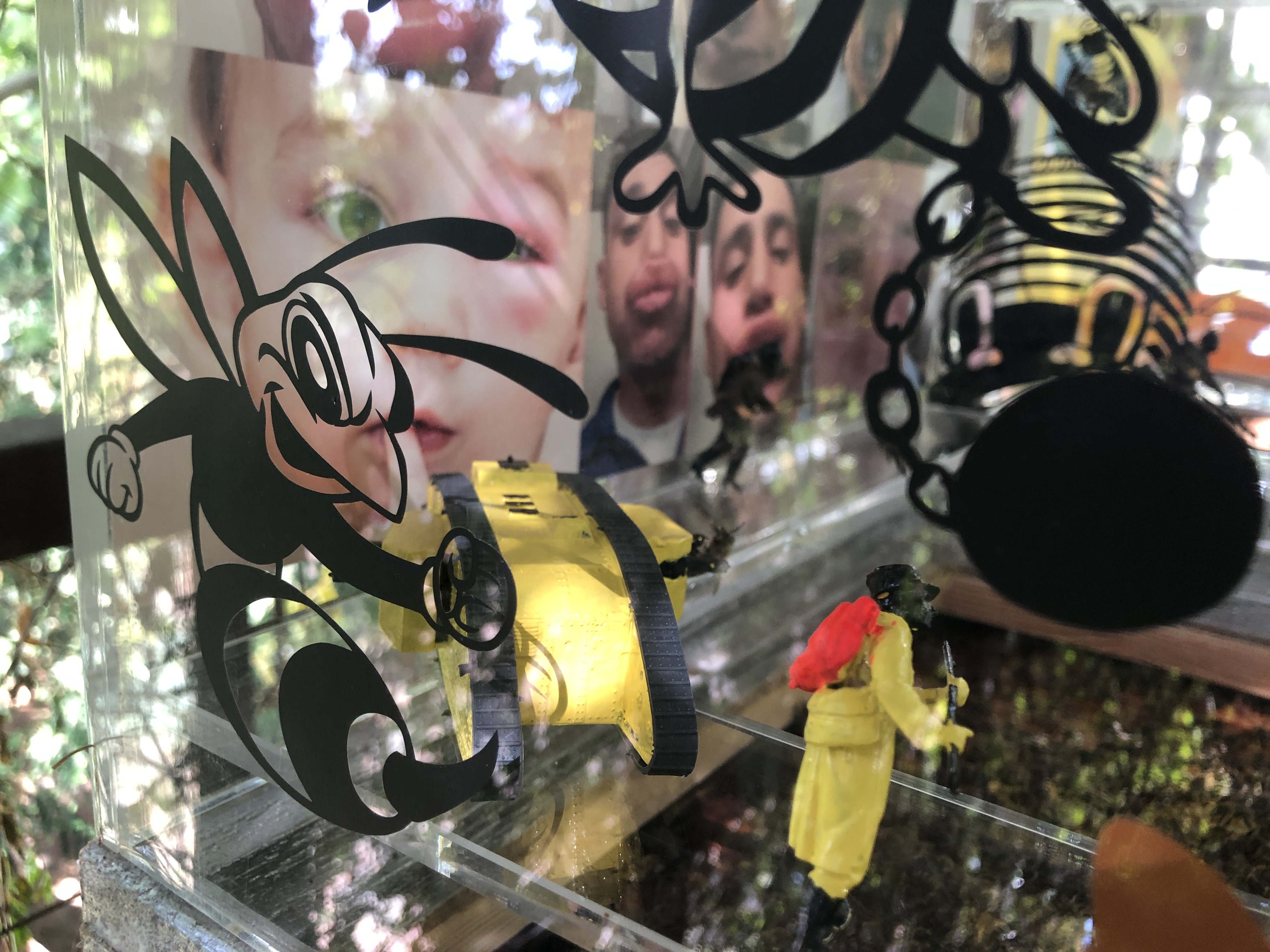 Einblick in das Neue Museum für Bienen